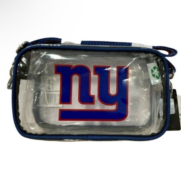Handbags - NFL Giants Clear Camera Crossbody Bag
